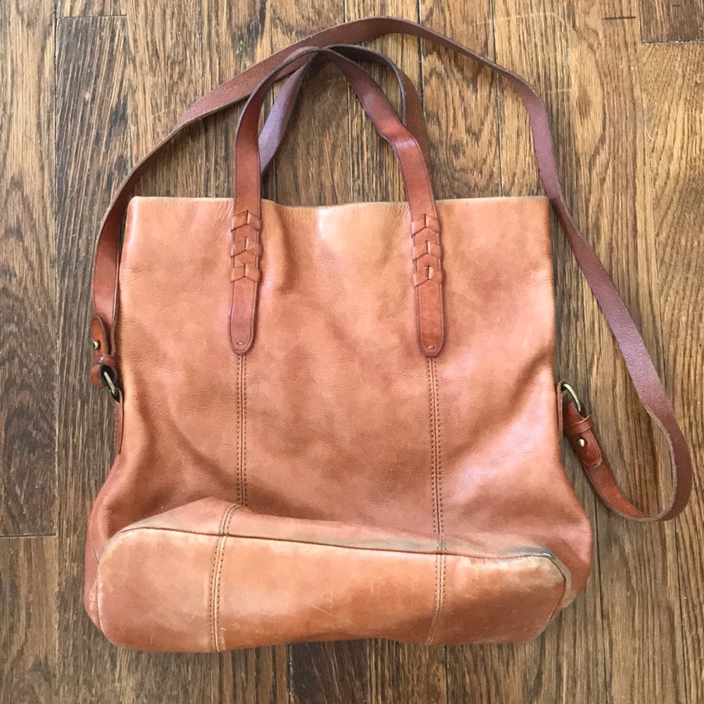 Madewell leather bag.